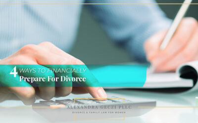 Four Ways to Financially Prepare for Divorce